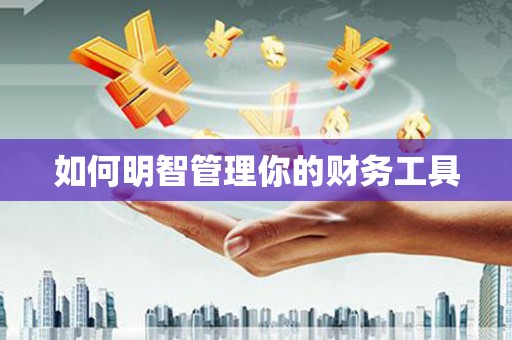 竹塘如何明智管理你的财务工具