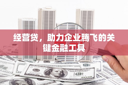 竹塘经营贷，助力企业腾飞的关键金融工具