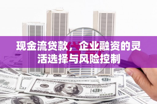 竹塘现金流贷款，企业融资的灵活选择与风险控制