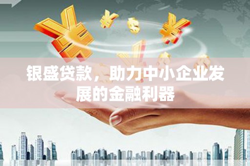 竹塘银盛贷款，助力中小企业发展的金融利器