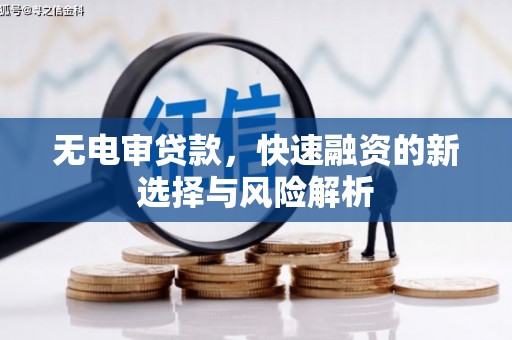 竹塘无电审贷款，快速融资的新选择与风险解析