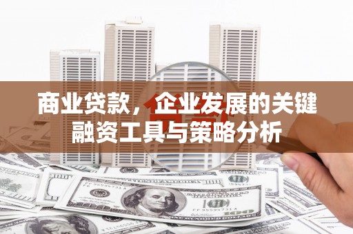 竹塘商业贷款，企业发展的关键融资工具与策略分析
