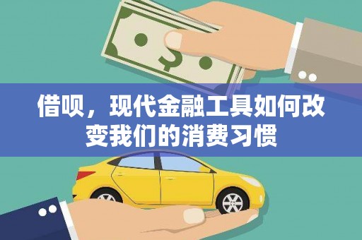 竹塘借呗，现代金融工具如何改变我们的消费习惯
