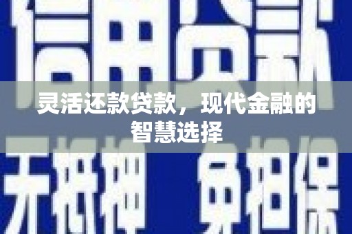 竹塘灵活还款贷款，现代金融的智慧选择