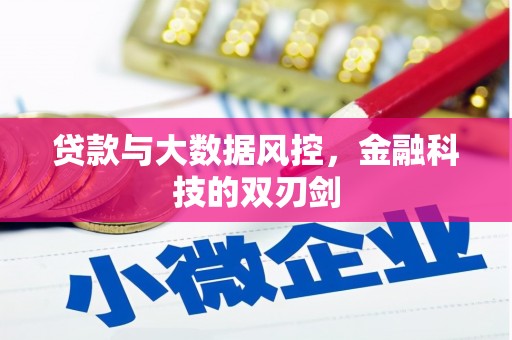 竹塘贷款与大数据风控，金融科技的双刃剑