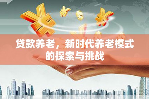 竹塘贷款养老，新时代养老模式的探索与挑战