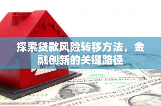 竹塘探索贷款风险转移方法，金融创新的关键路径