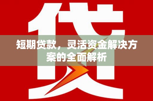 竹塘短期贷款，灵活资金解决方案的全面解析