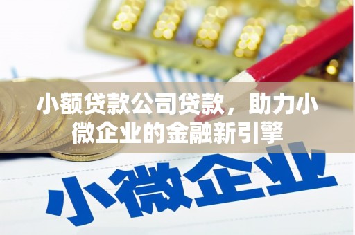 竹塘小额贷款公司贷款，助力小微企业的金融新引擎