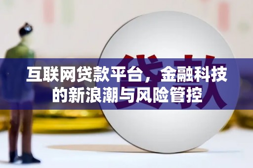 竹塘互联网贷款平台，金融科技的新浪潮与风险管控